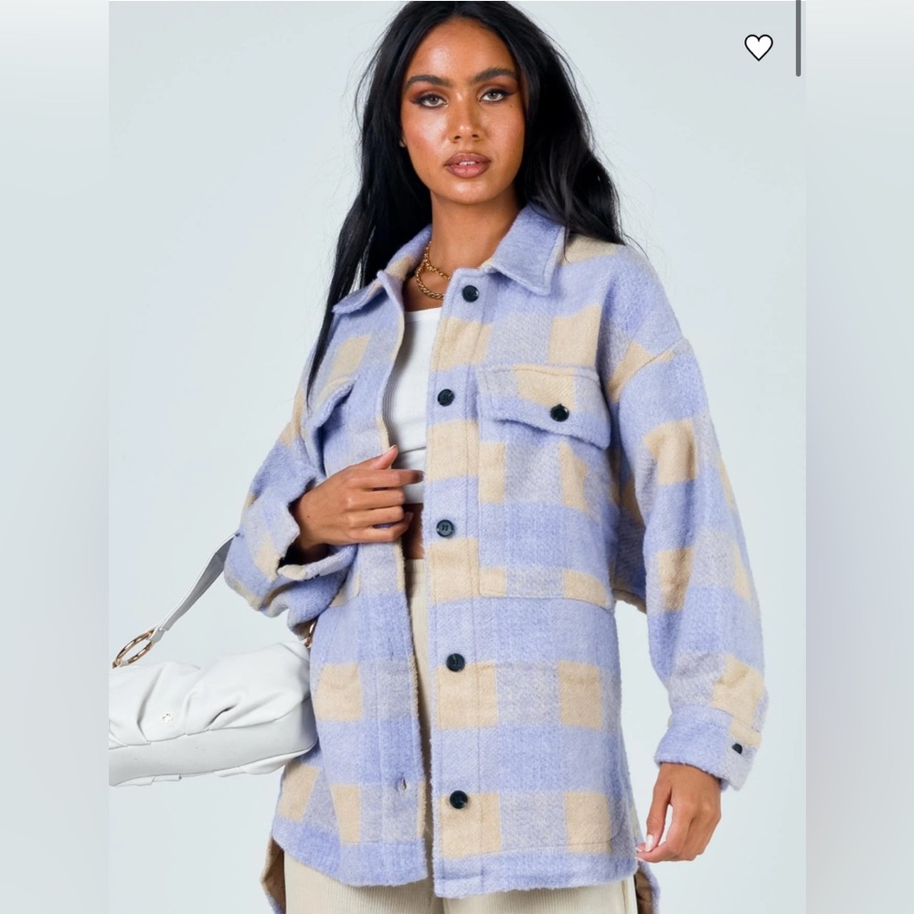 Princess Polly Keelee Jacket Purple